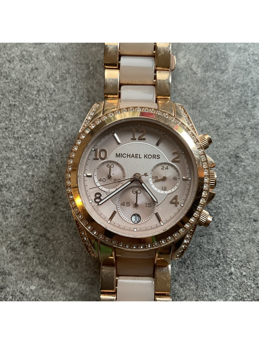 Michael Kors Blair MK5943 38mm Wrist Watch for Women - Rose Gold Tone Case A20